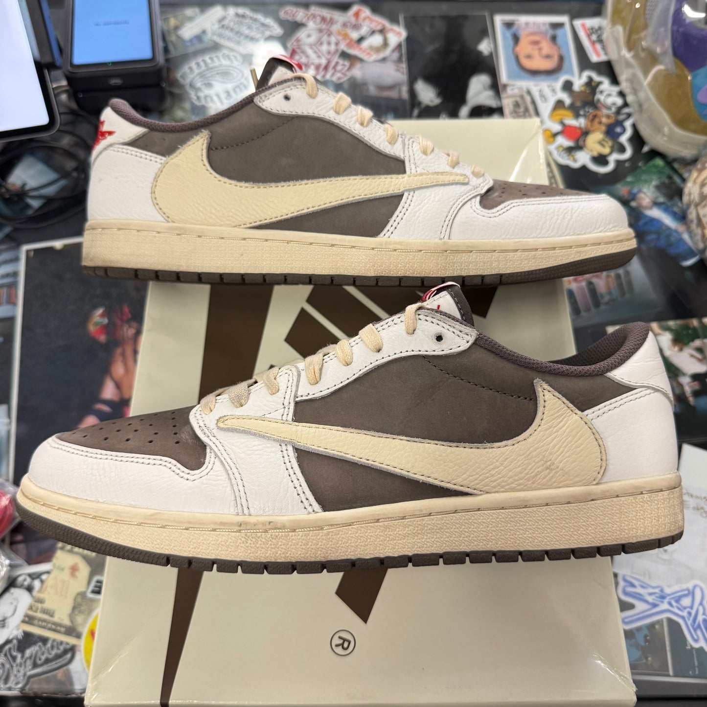 Jordan 1 Retro Low Travis Scott Reverse Mocha U10.5