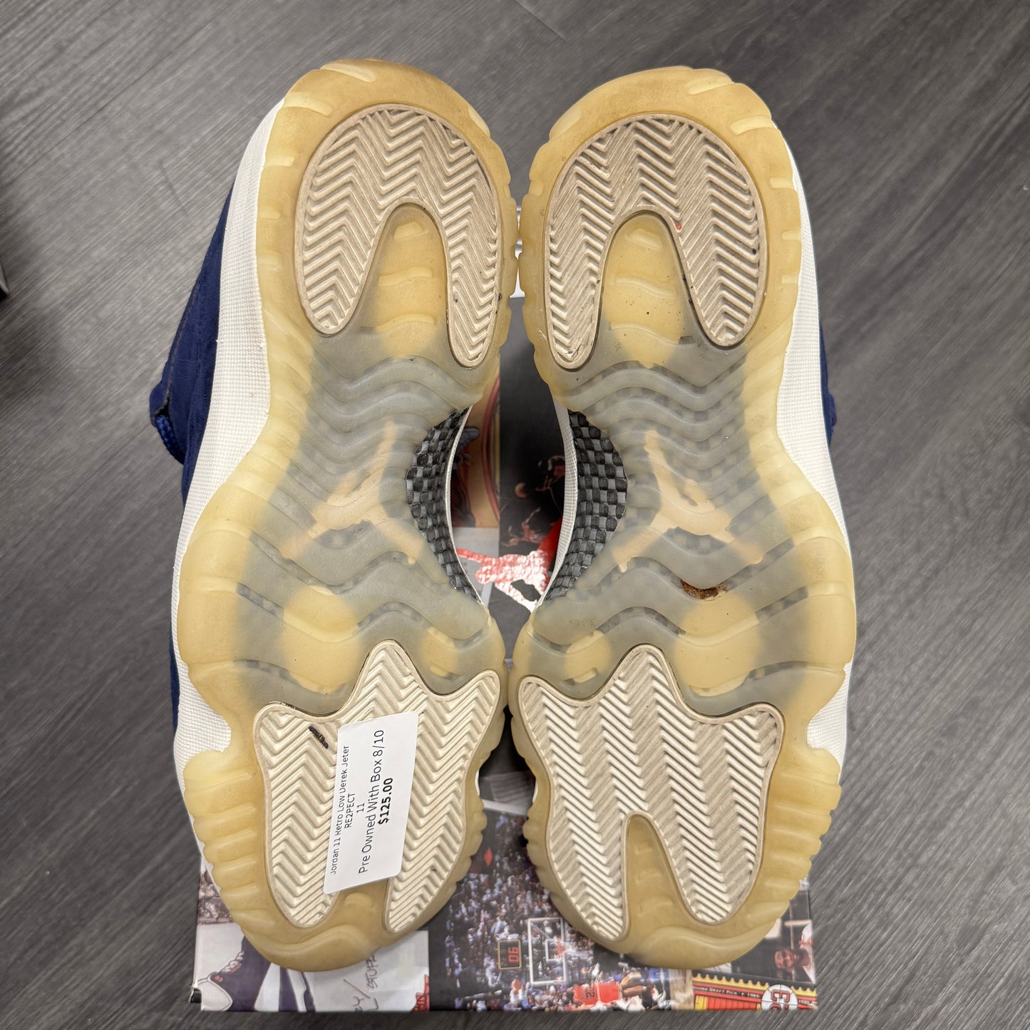 Jordan 11 Retro Low Derek Jeter RE2PECT