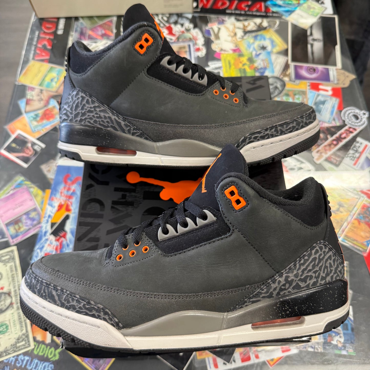Jordan 3 Retro Fear Pack 2023 U10.5