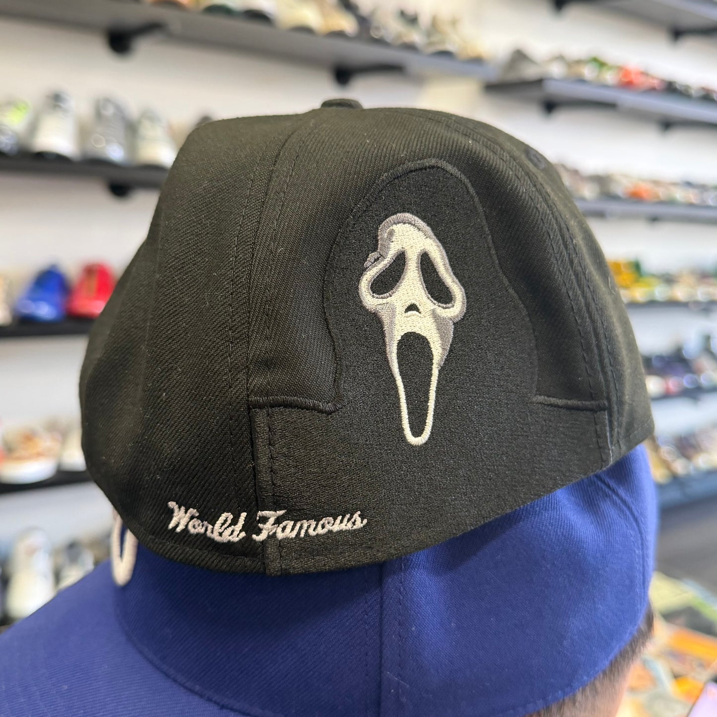 Supreme Ghost Face New Era Fitted Black