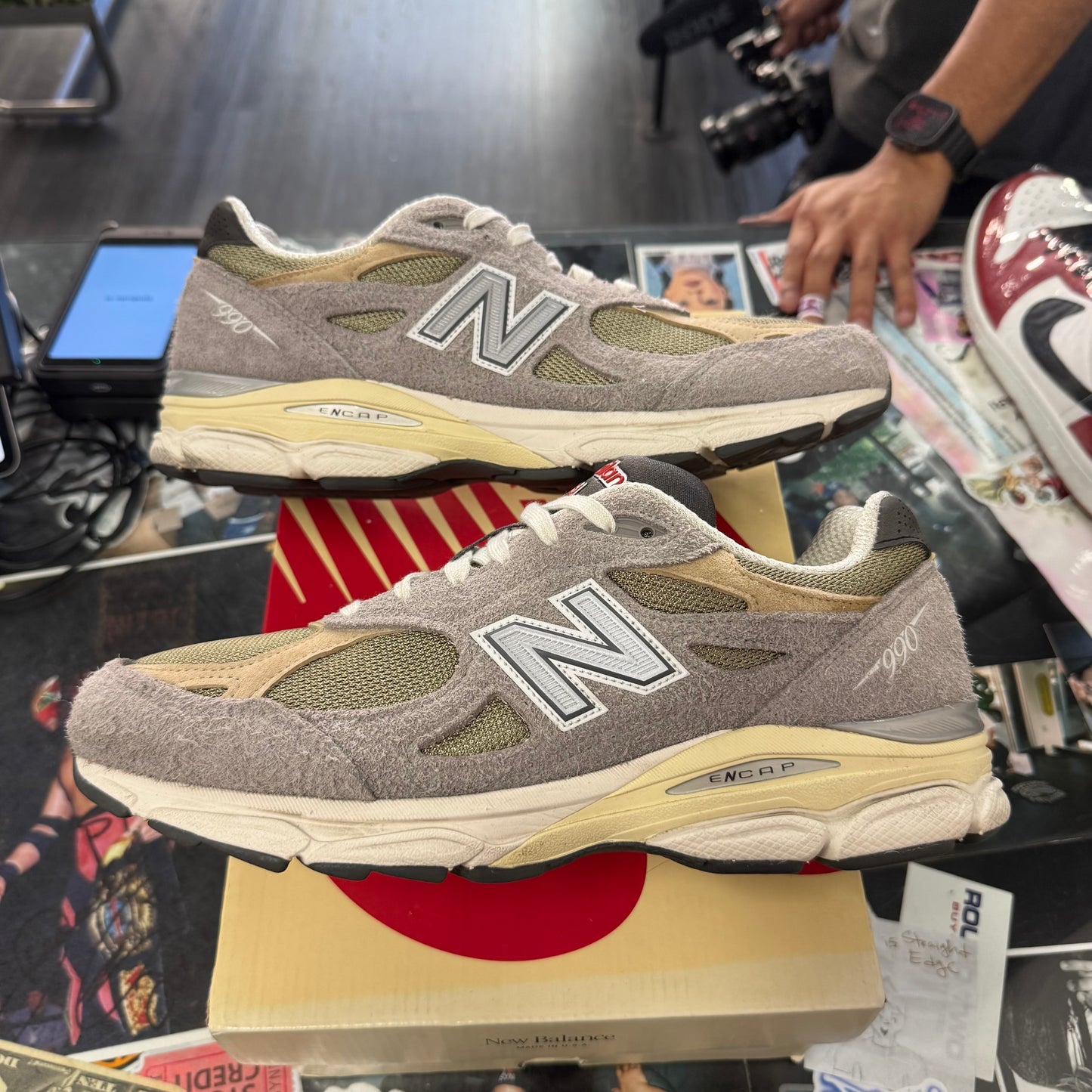 New Balance 990v3 MiUSA Teddy Santis Marblehead Incense
