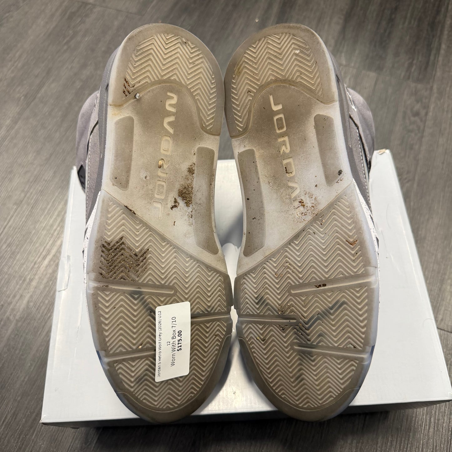 Jordan 5 Retro Wolf Grey (2026) U12