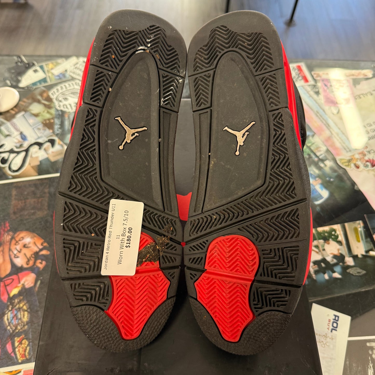 Jordan 4 Retro Red Thunder U11