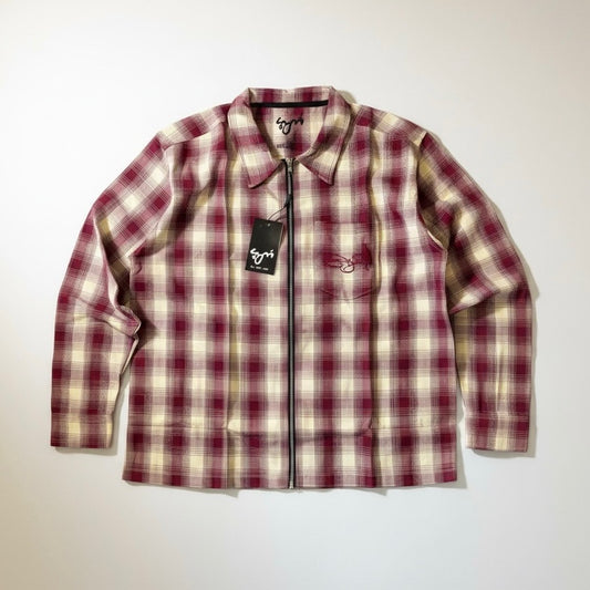 Syndi Team Zip Up Flannel