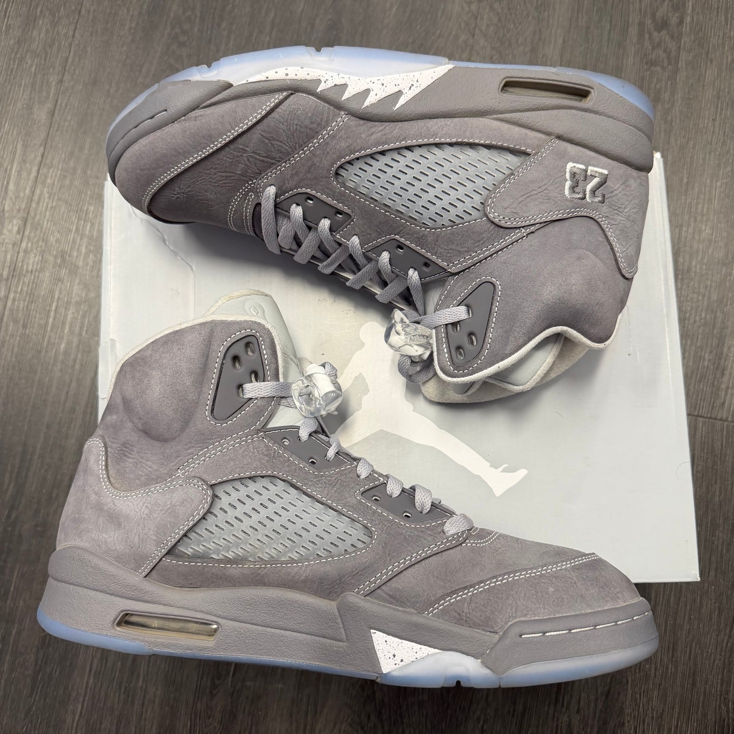 Jordan 5 Retro Wolf Grey (2026) U12