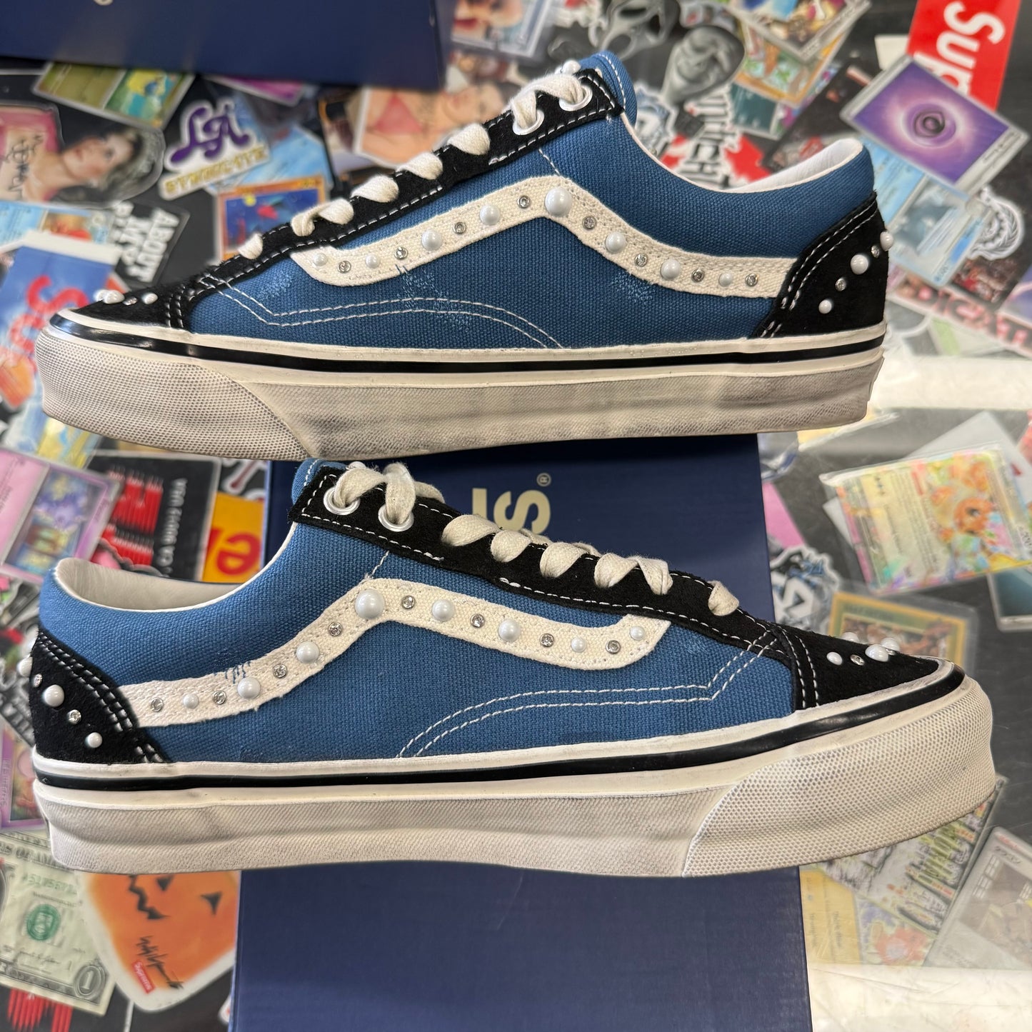 Vans LX Old Skool 36 Pearlized Pack Black Navy U8