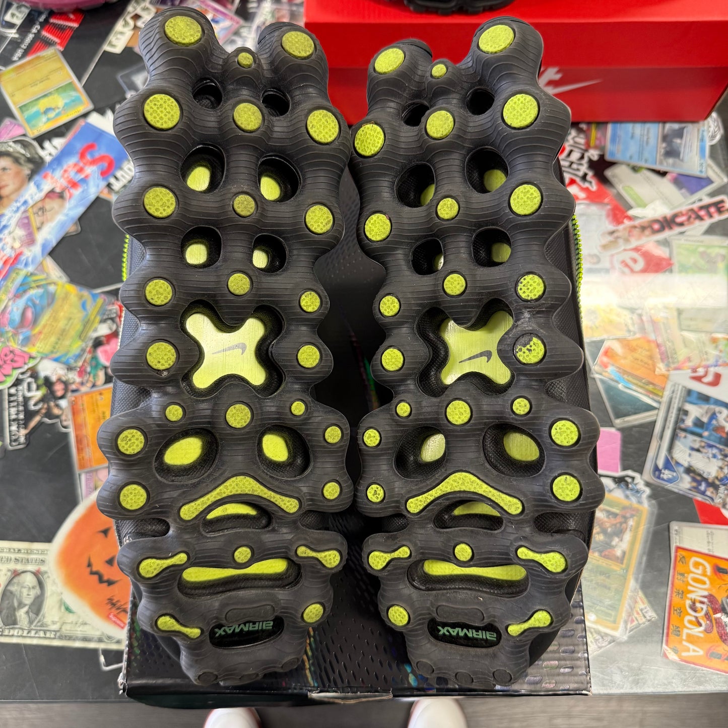 Nike Air Liquid Max Black Green Apple