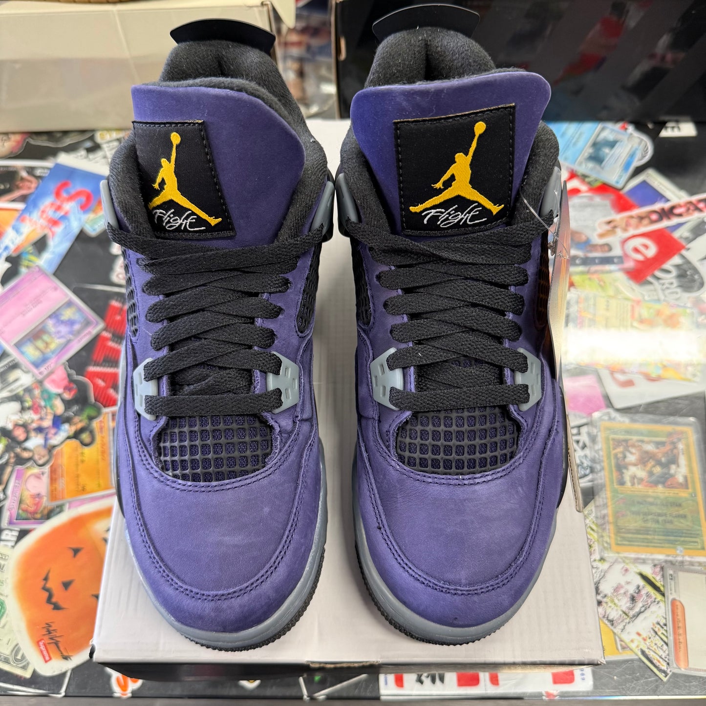 Jordan 4 Retro Lakers GS U6y