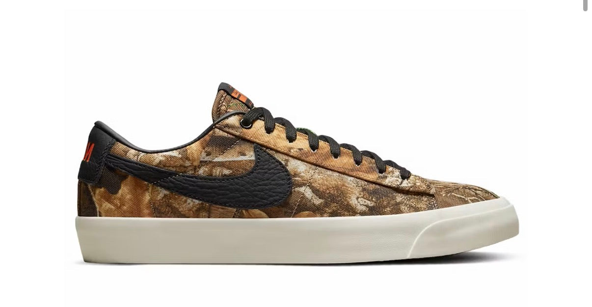 Nike SB Blazer Low Pro GT Premium Brown Realtree Camo