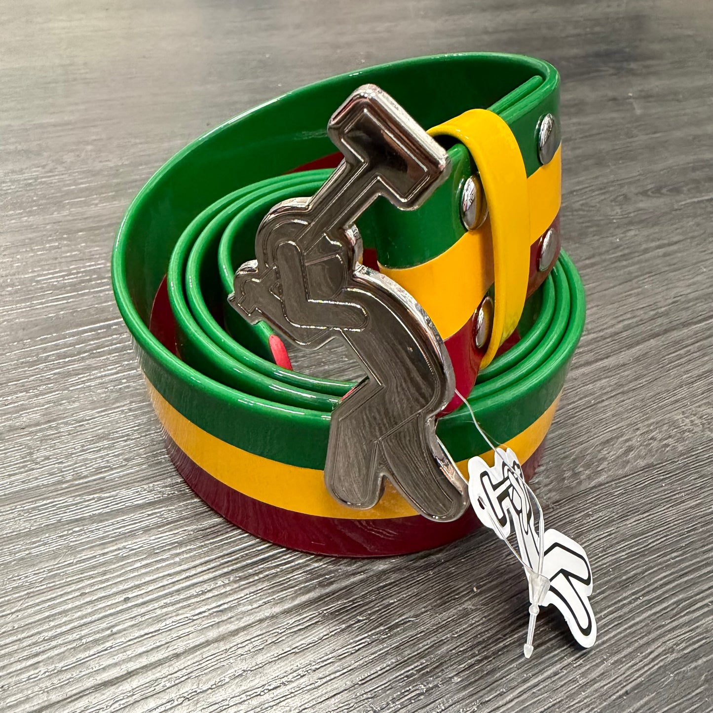 Concrete Boys Patent Leather Belt