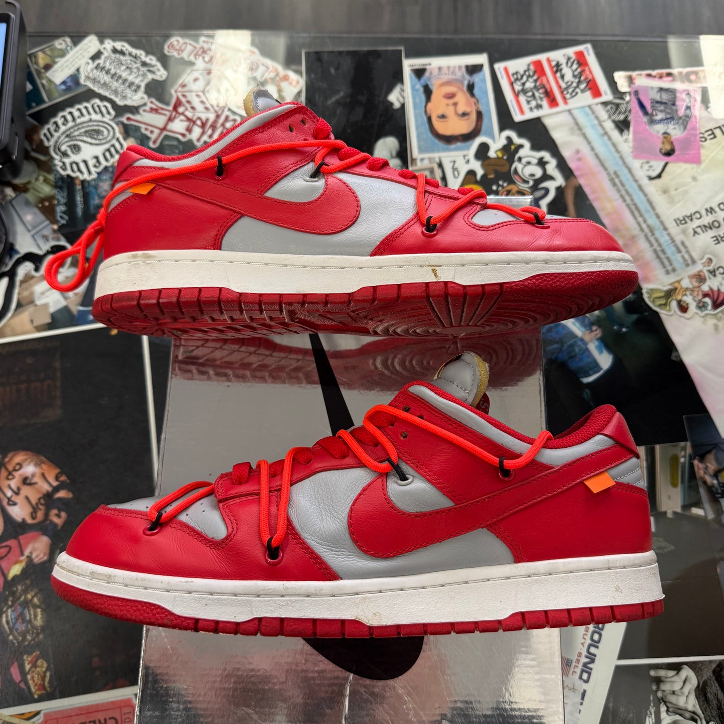 Nike Dunk Low Off-White University Red U10.5