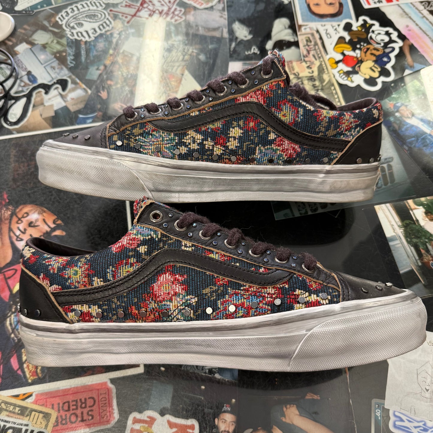 Vans OTW Old Skool 36 Vibram Floral Rivets Black U12