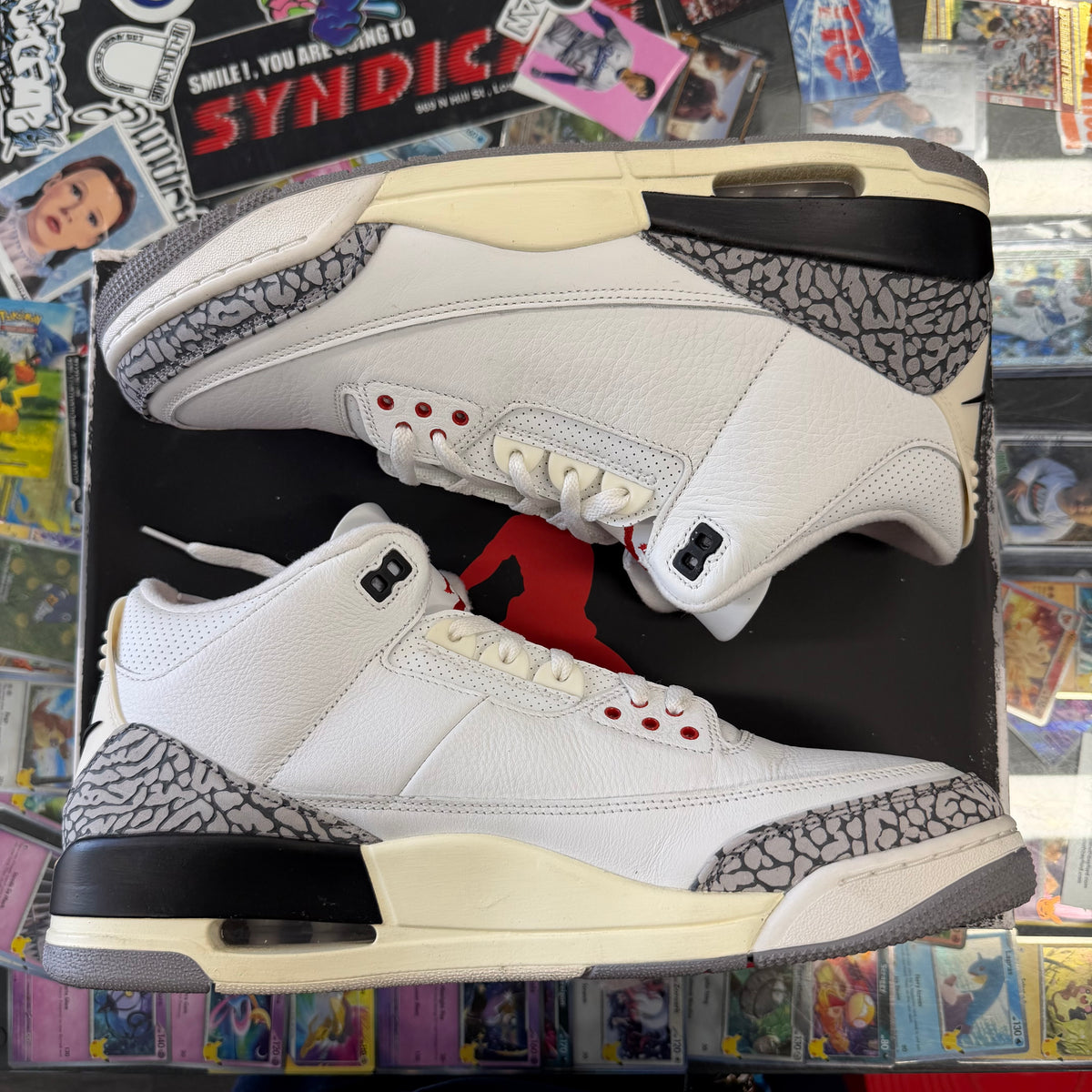 Jordan 3 Retro White Cement Reimagined U13