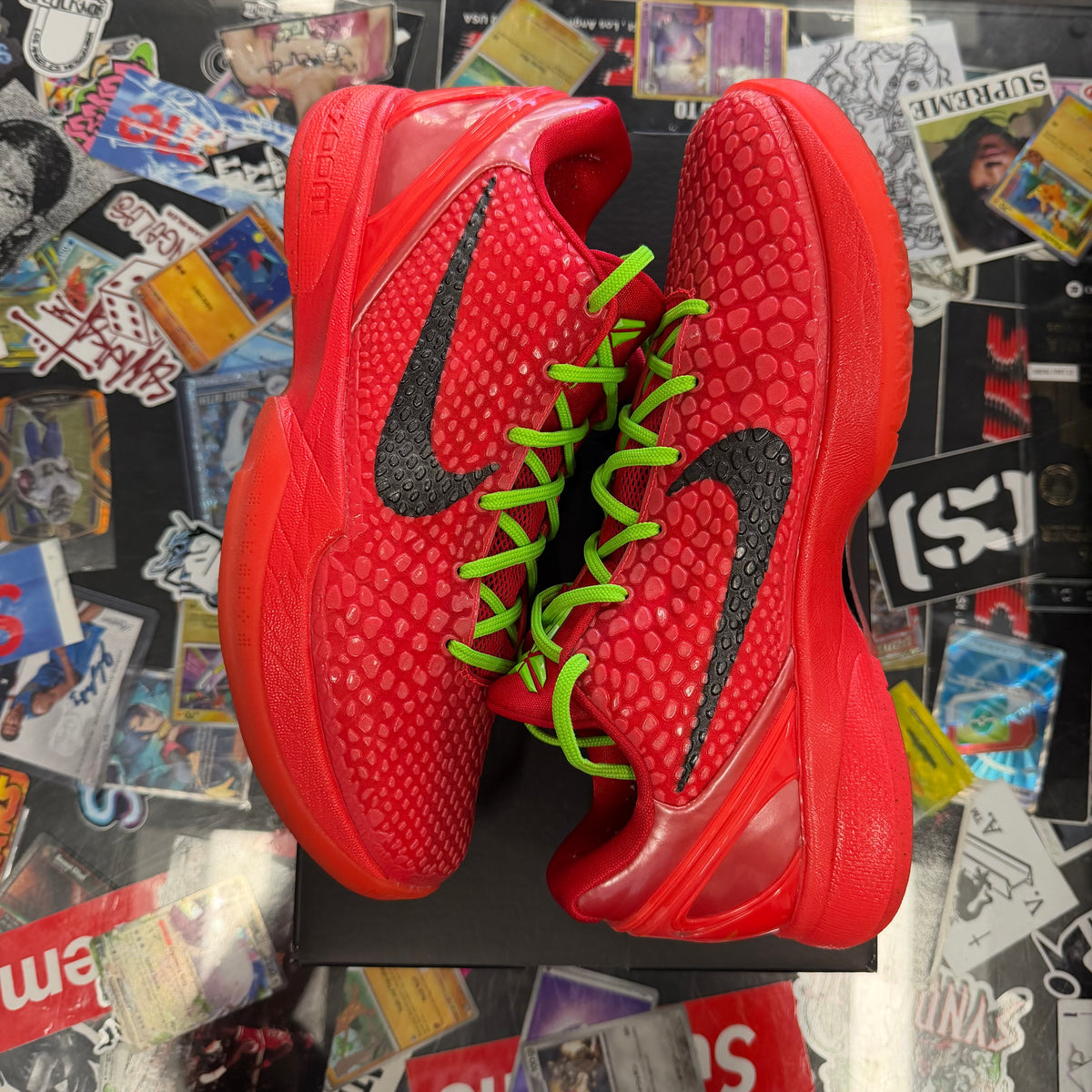 Nike Kobe 6 Protro Reverse Grinch U10.5