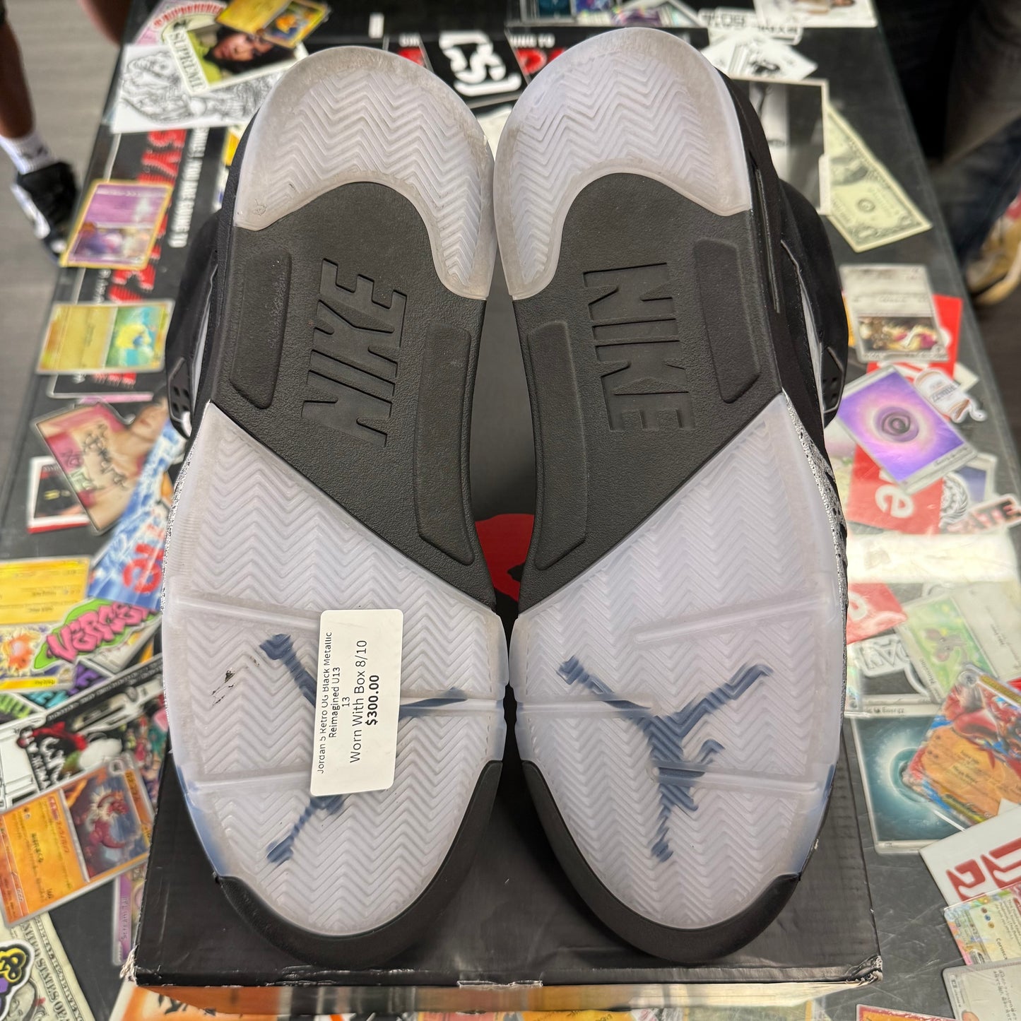 Jordan 5 Retro OG Black Metallic Reimagined U13