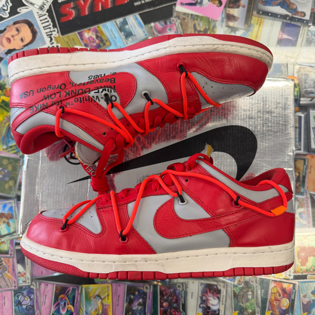 Nike Dunk Low Off-White University Red U8
