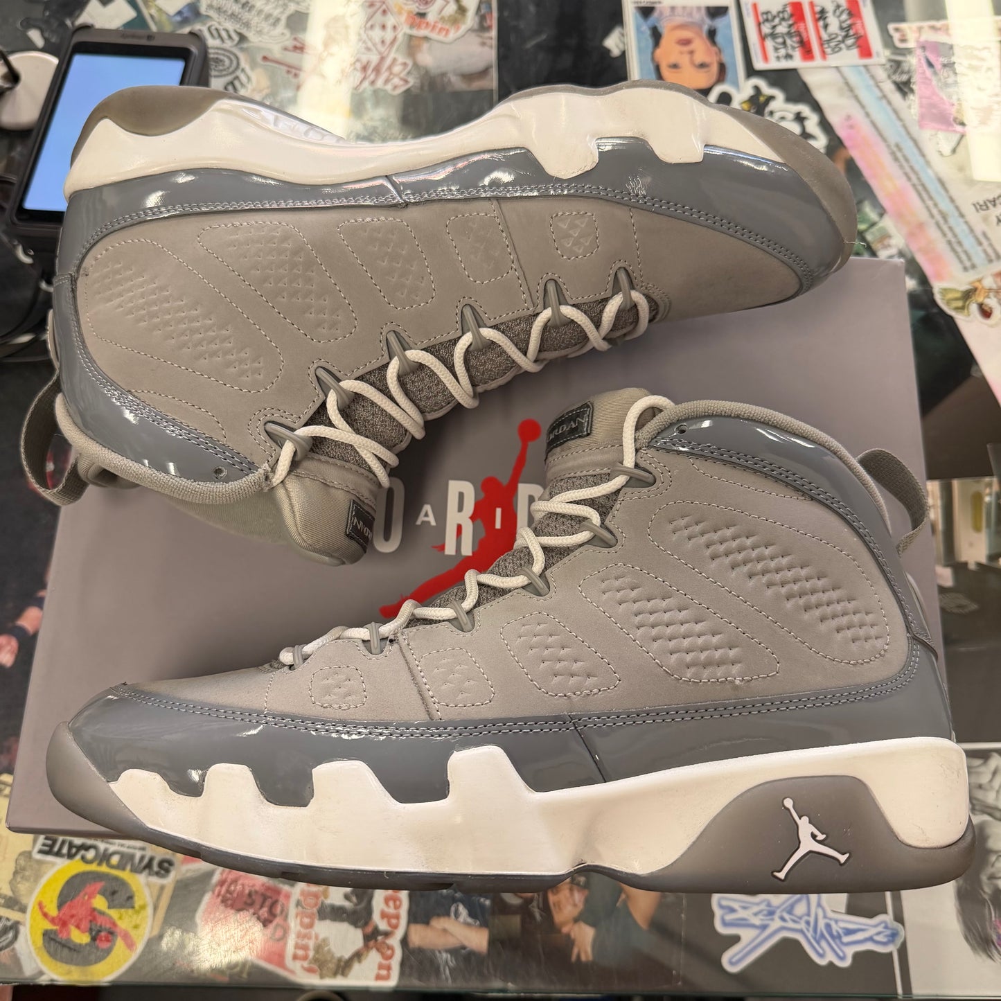 Jordan 9 Retro Cool Grey (2025) U12