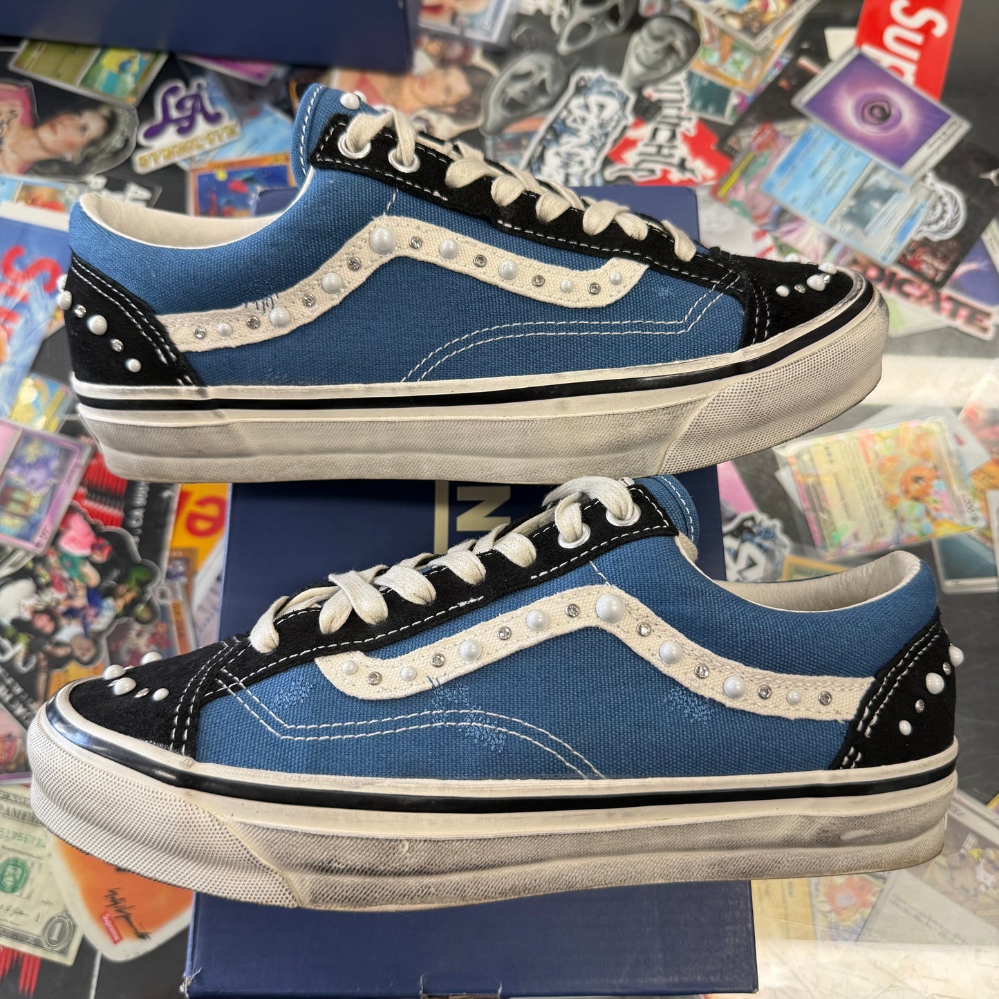 Vans LX Old Skool 36 Pearlized Pack Black Navy U8