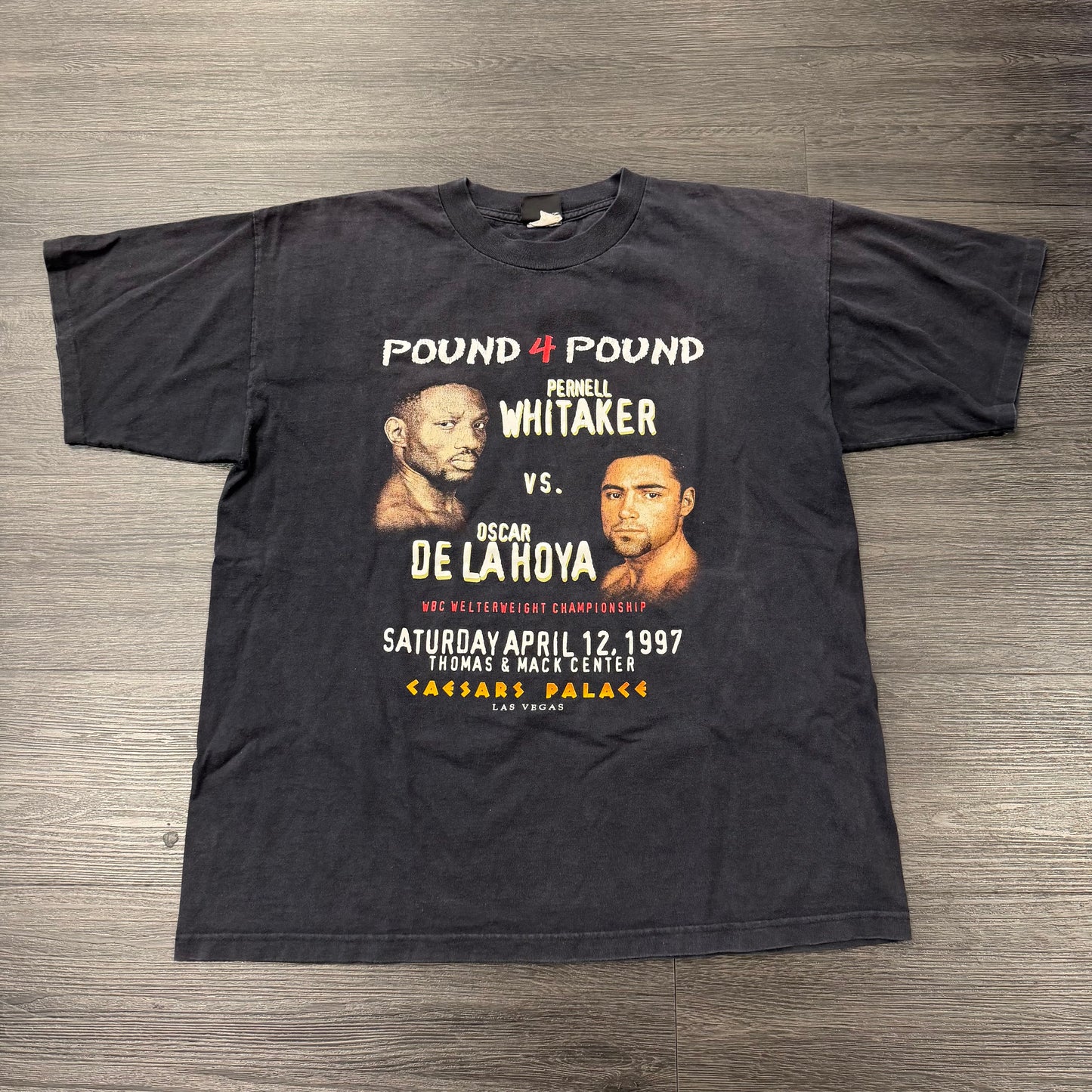 Vintage De La Hoya Whitaker Tee