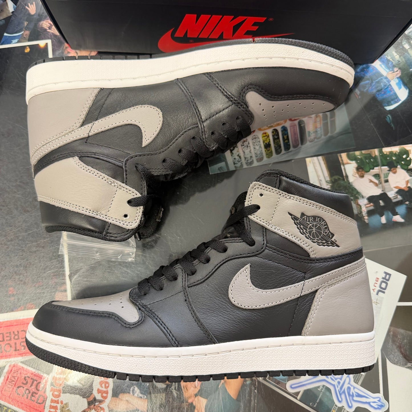 Jordan 1 Retro Shadow 2018 U8.5