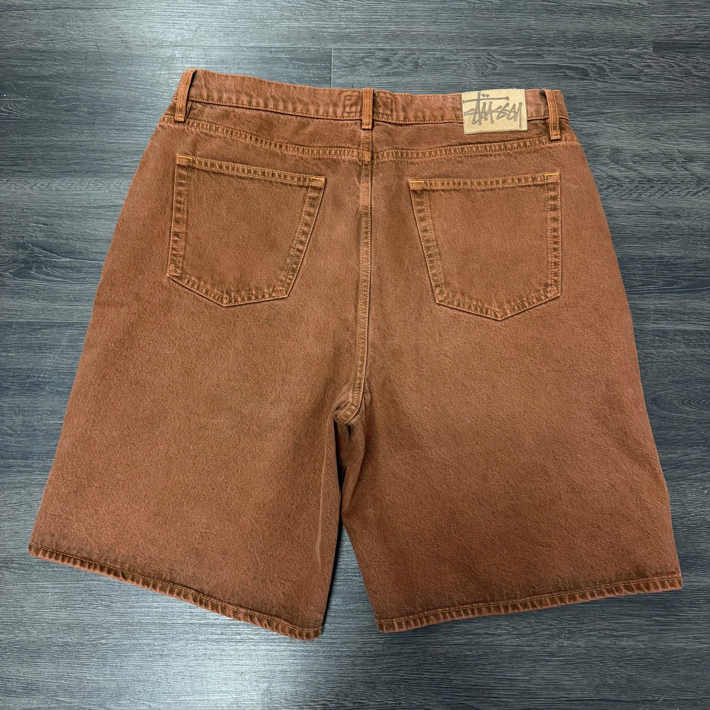 Stussy Jorts Big Ol Rust