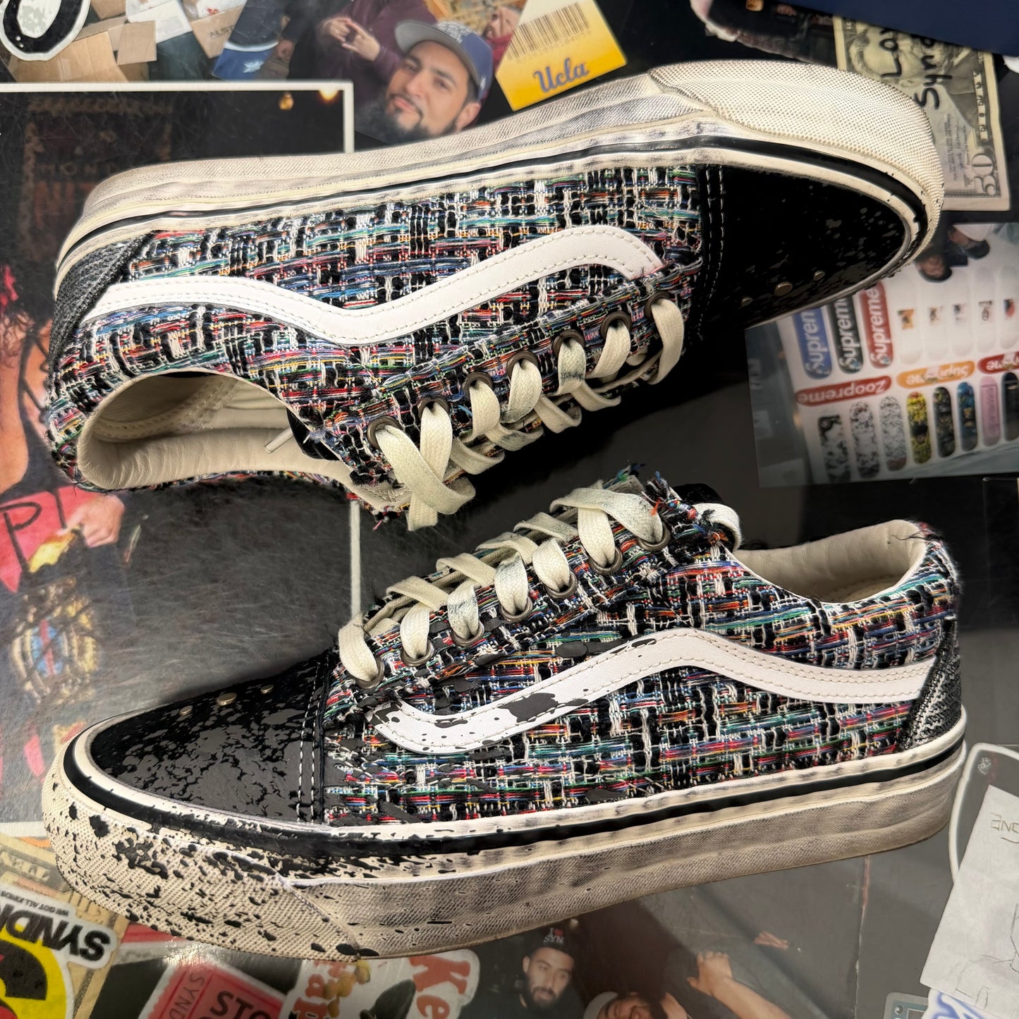 Vans LX Old Skool Charms Gray U8.5