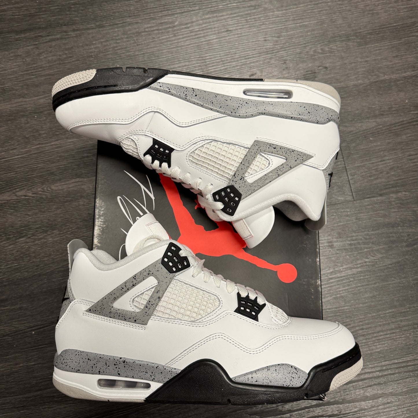 Jordan 4 Retro White Cement (2025) U10.5