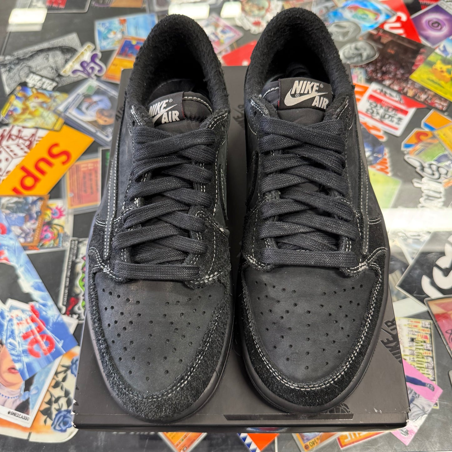 Jordan 1 Retro Low OG SP Travis Scott Black Phantom U7