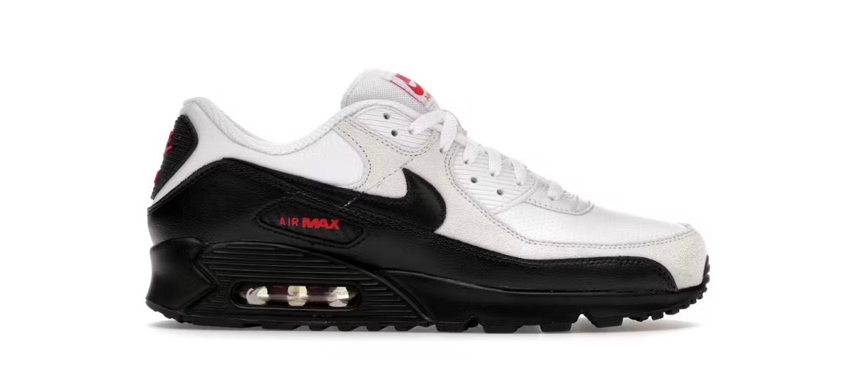 Nike Air Max 90 Perforated Leather White Black