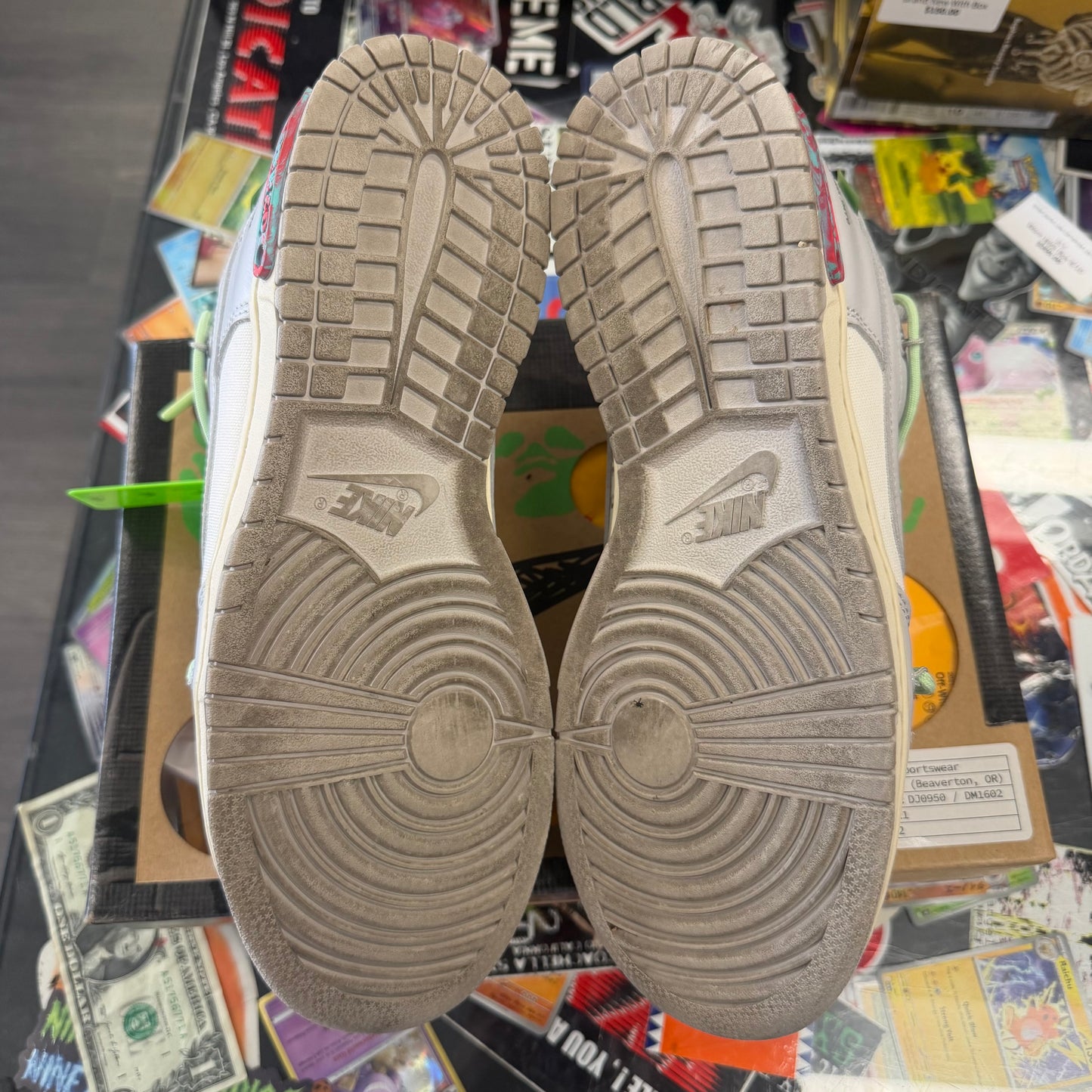 Nike Dunk Low Off White Lot 7 U10.5