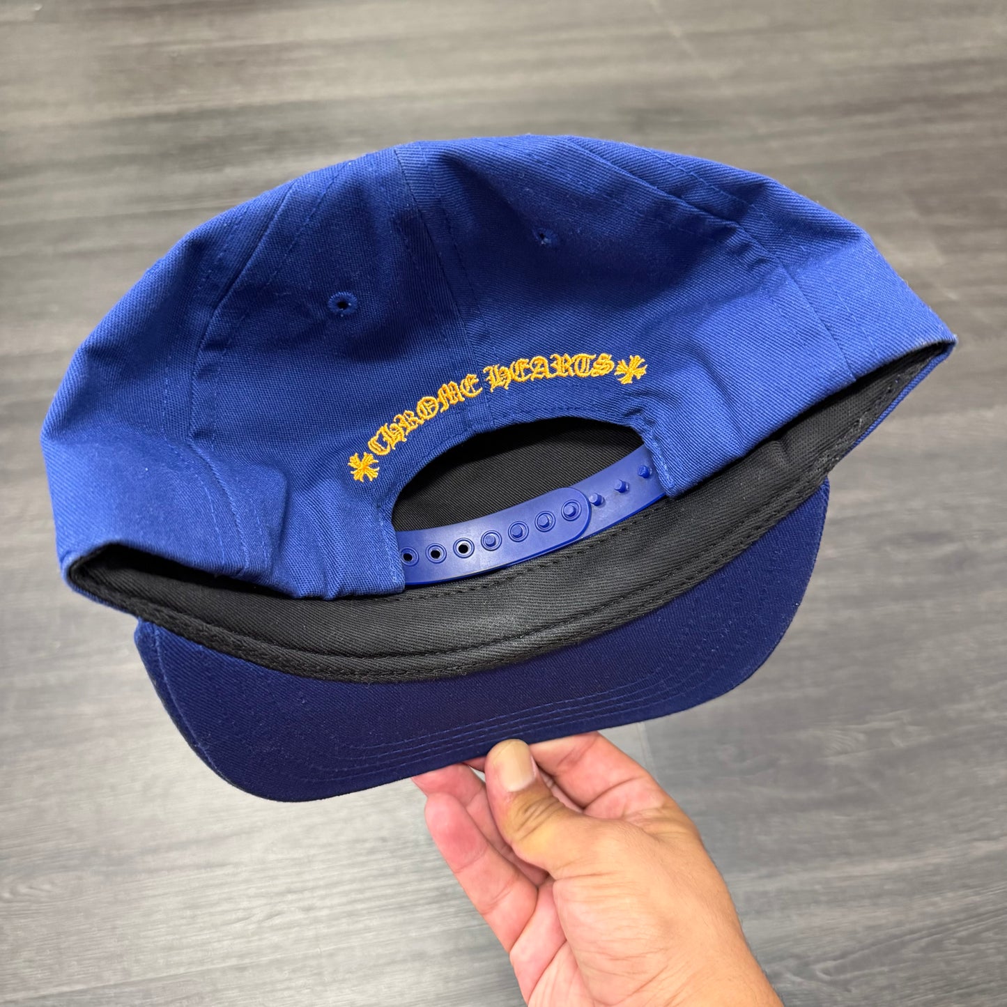 Chrome Hearts CH Hat Blue Orange