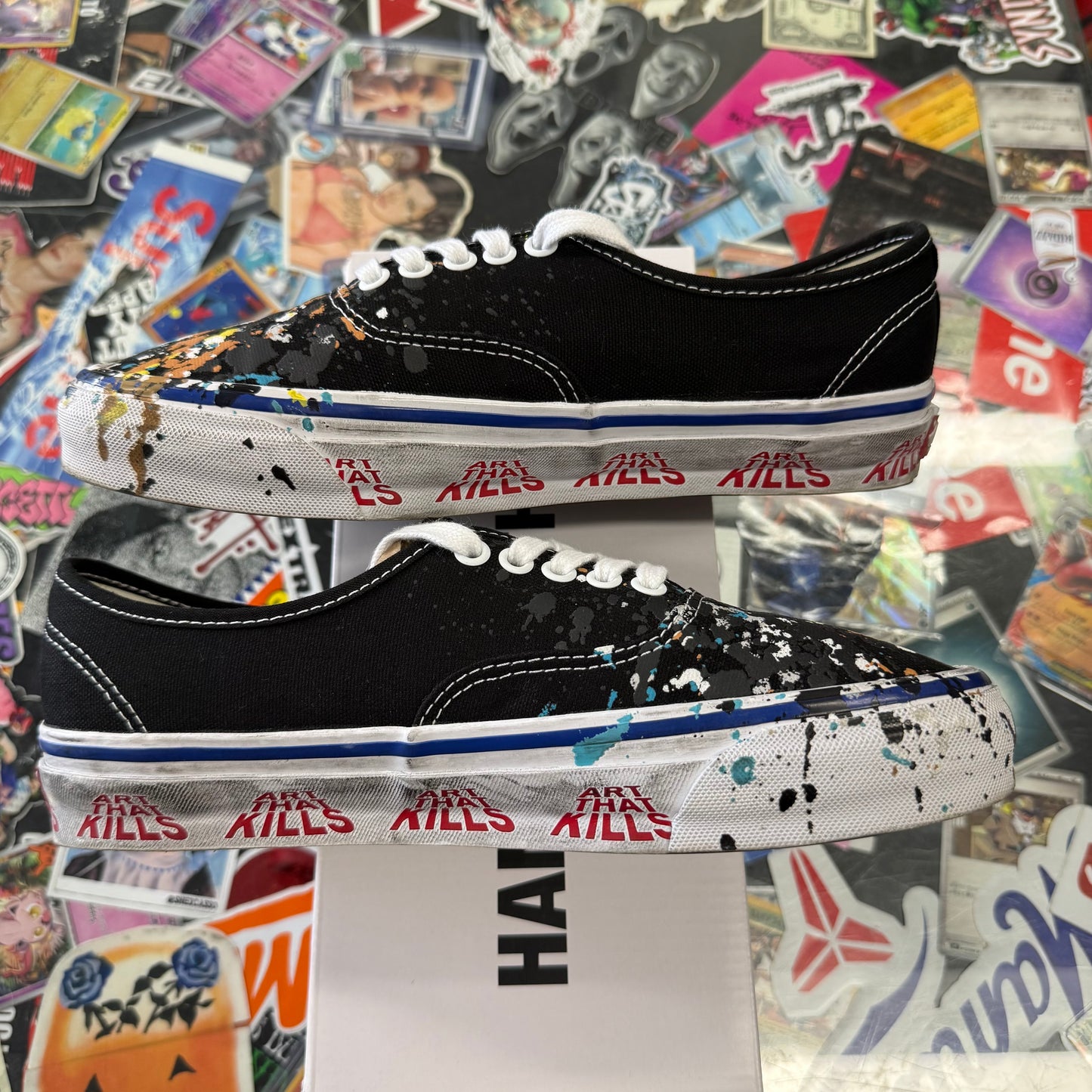 Vans Authentic Reissue 44 Gallery Dept. Art That Kills Black U8