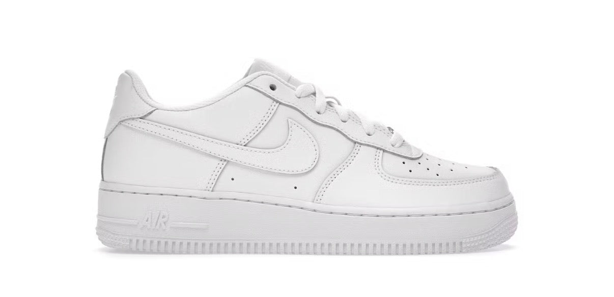 Nike Air Force 1 Low LE Triple White (GS)