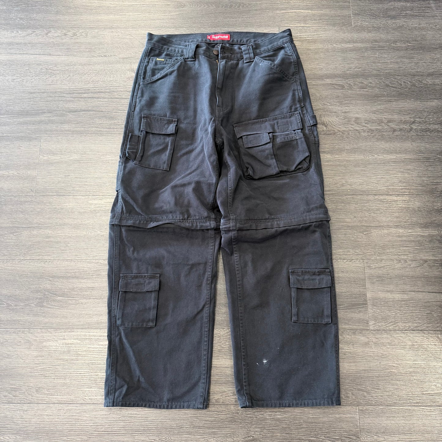 Supreme Zip-Off Utility Pant Black