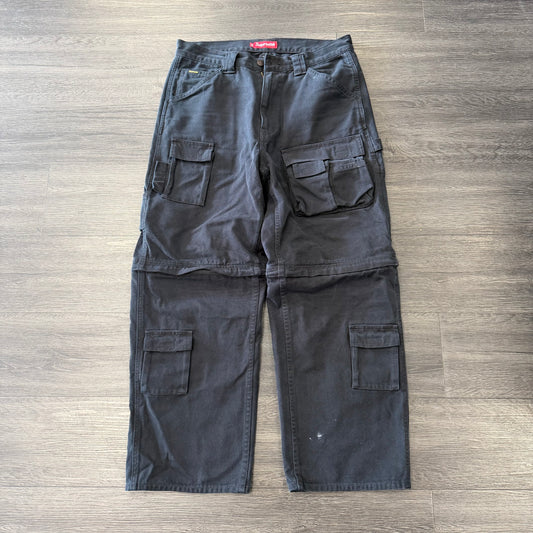 Supreme Zip-Off Utility Pant Black