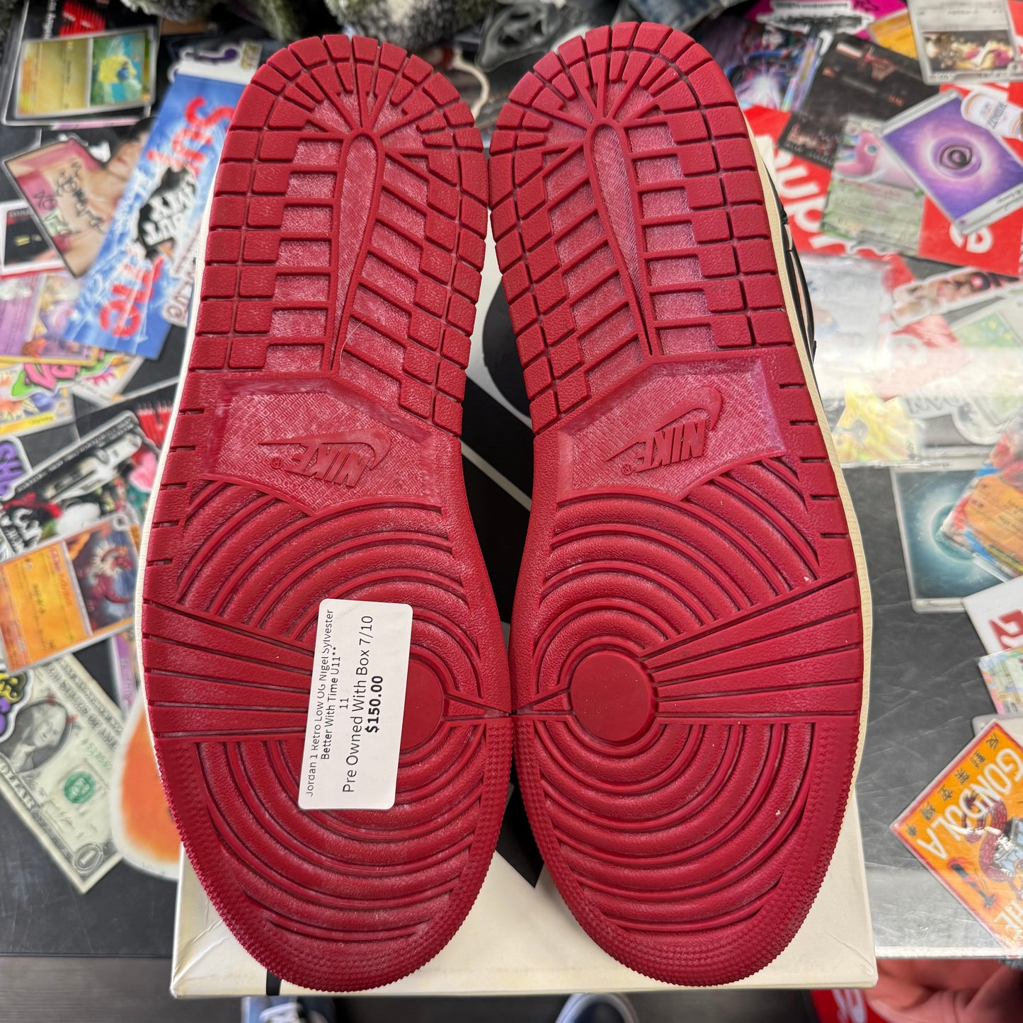 Jordan 1 Retro Low OG Nigel Sylvester Better With Time U11**
