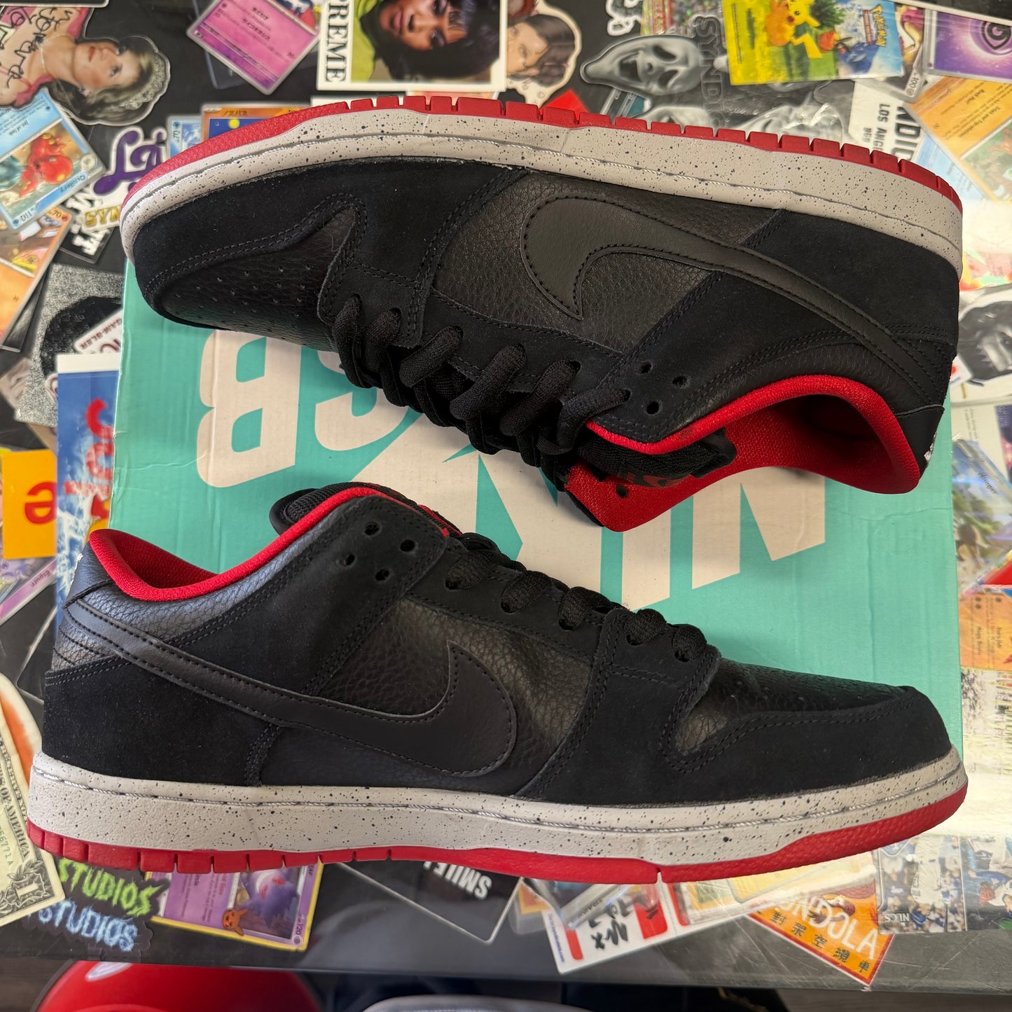 Nike SB Dunk Low Black Cement