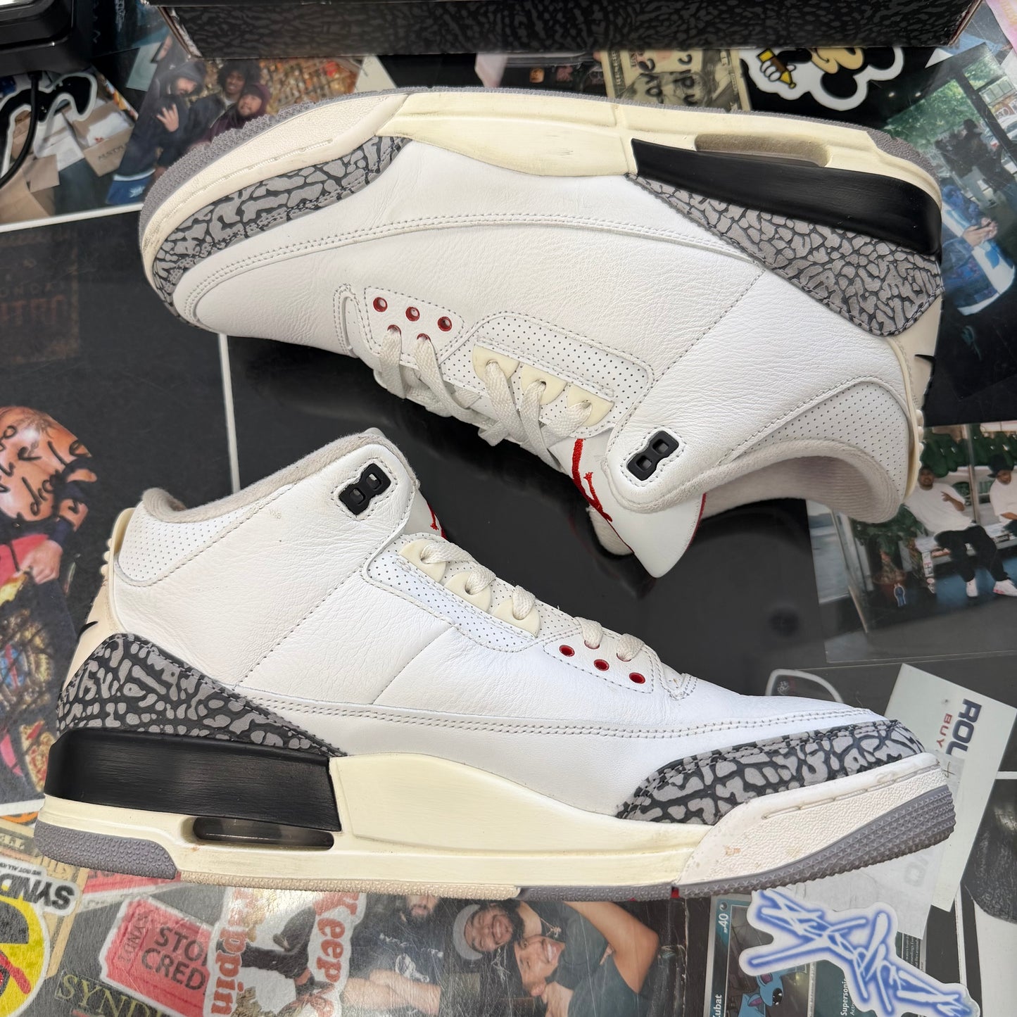 Jordan 3 Retro White Cement Reimagined U13