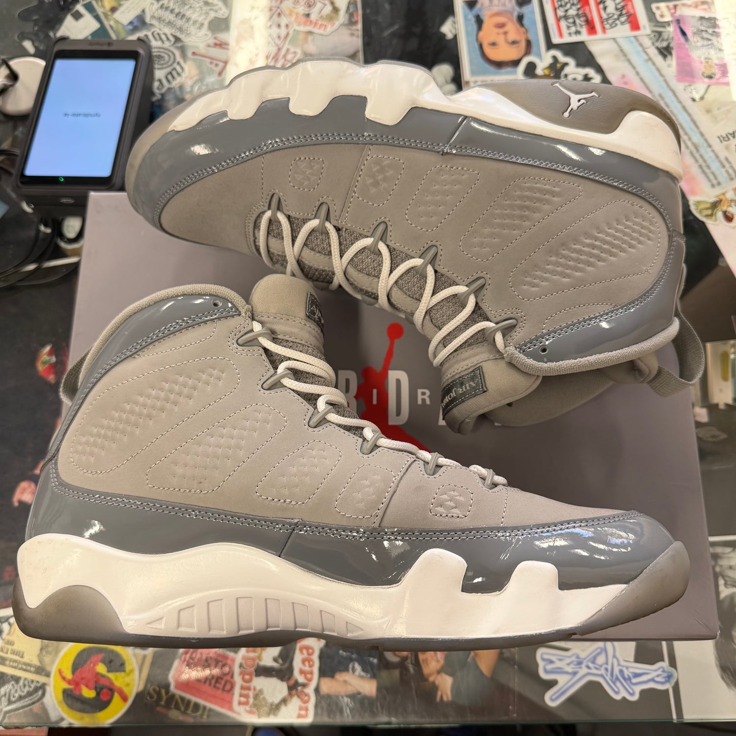Jordan 9 Retro Cool Grey (2025) U12