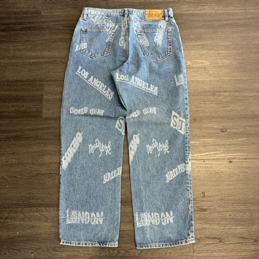 Stussy Big Ol Denim Blue LA