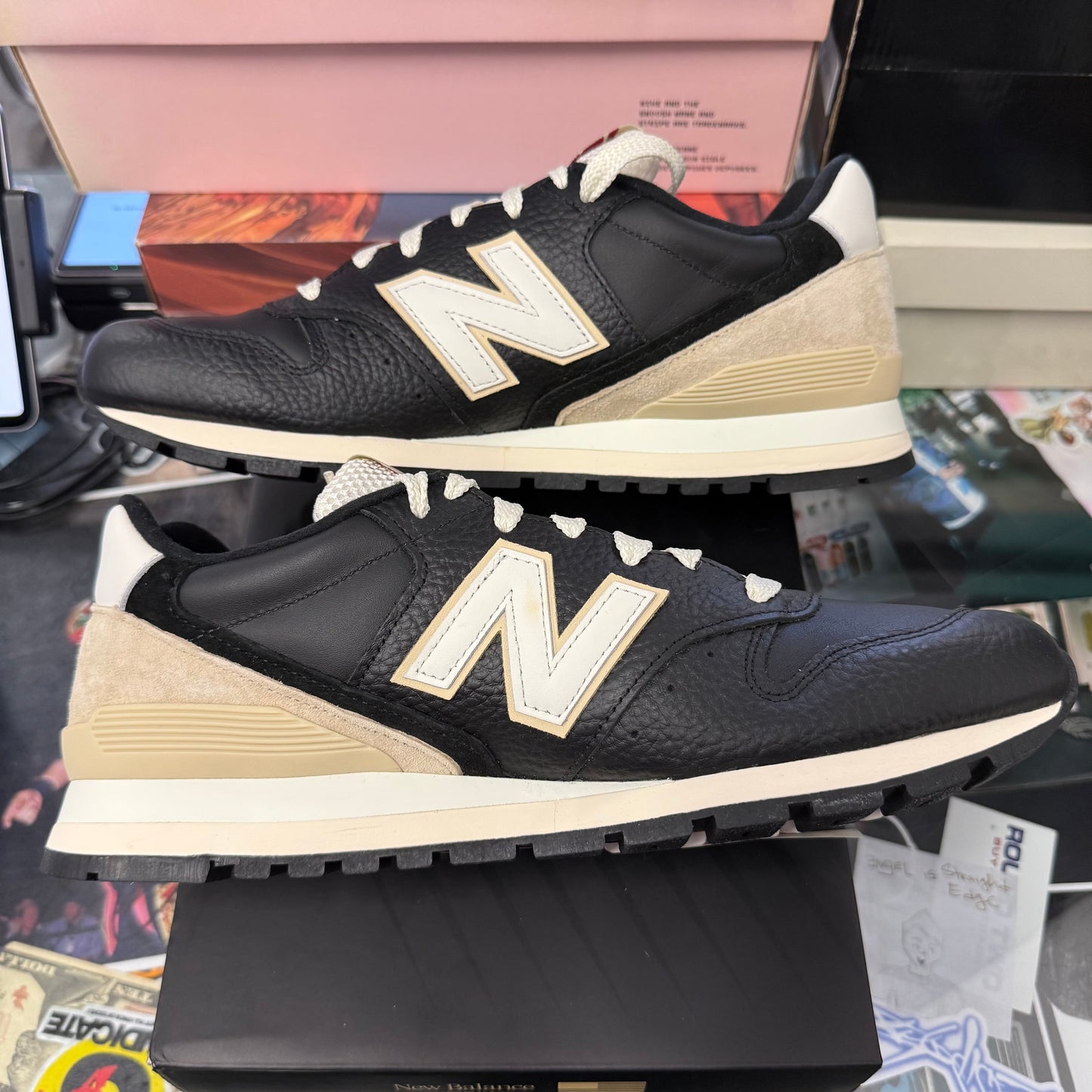 New Balance 996 MiUSA Aime Leon Dore Black
