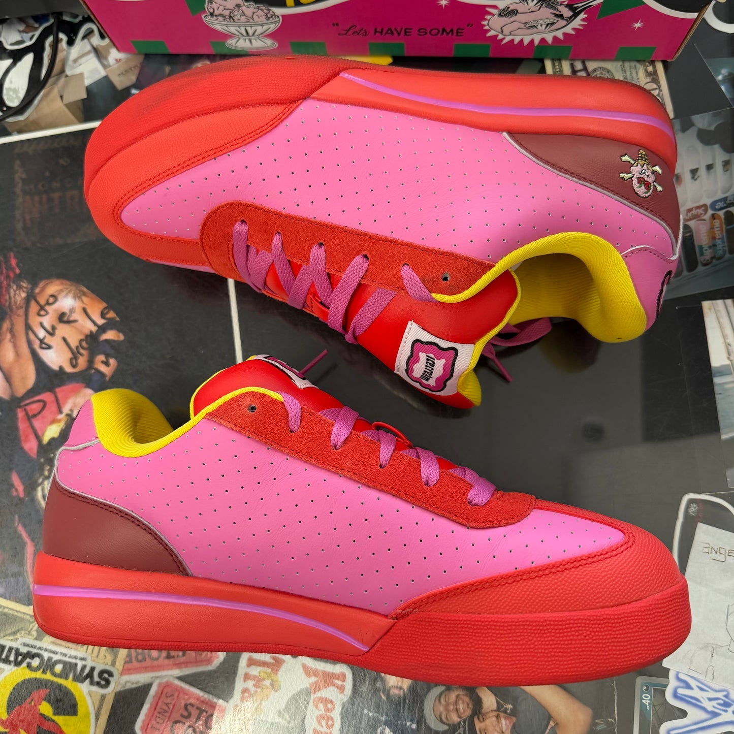 Reebok Board Flip BBC Ice Cream Pink Lemonade