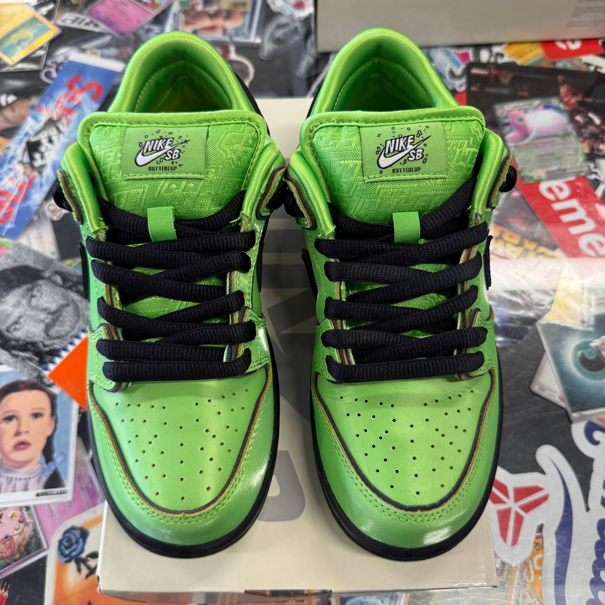 Nike SB Dunk Low Powerpuff Girls Buttercup U4.5