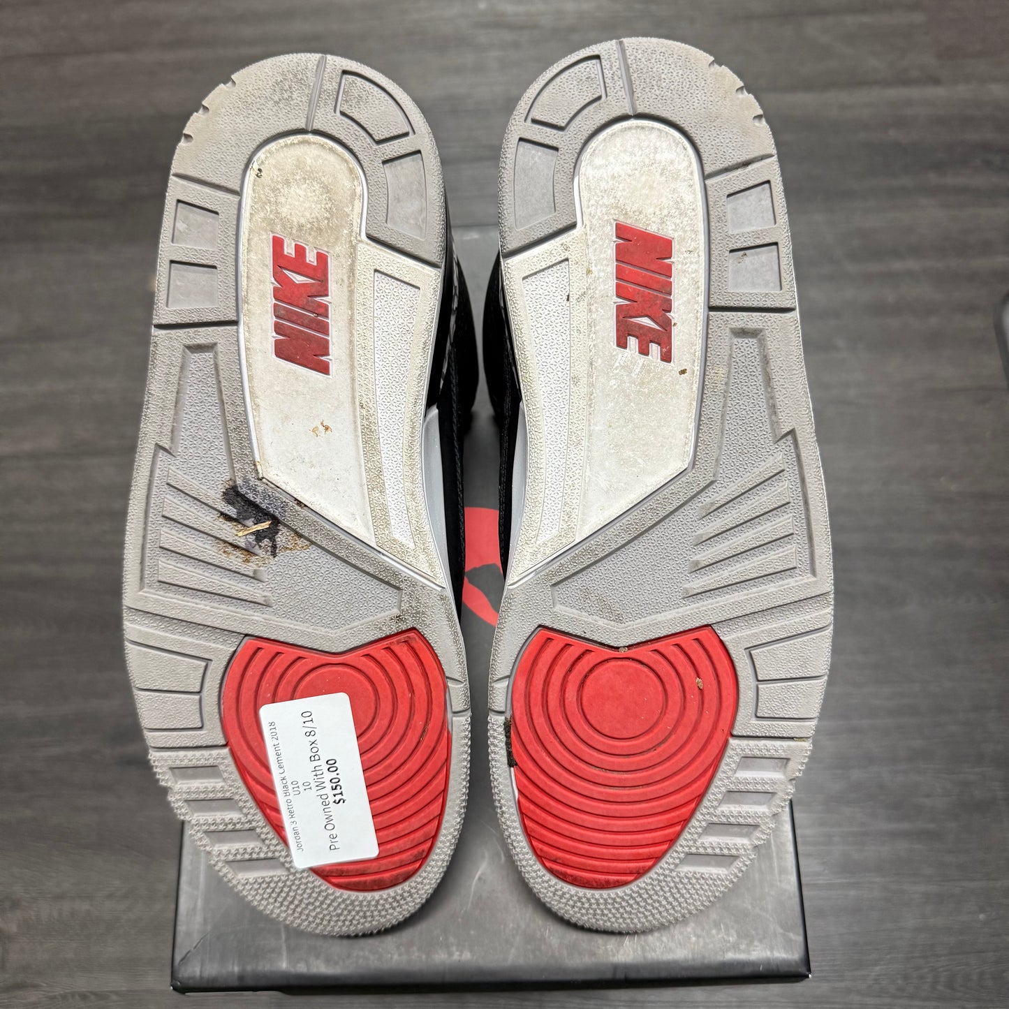 Jordan 3 Retro Black Cement 2018 U10