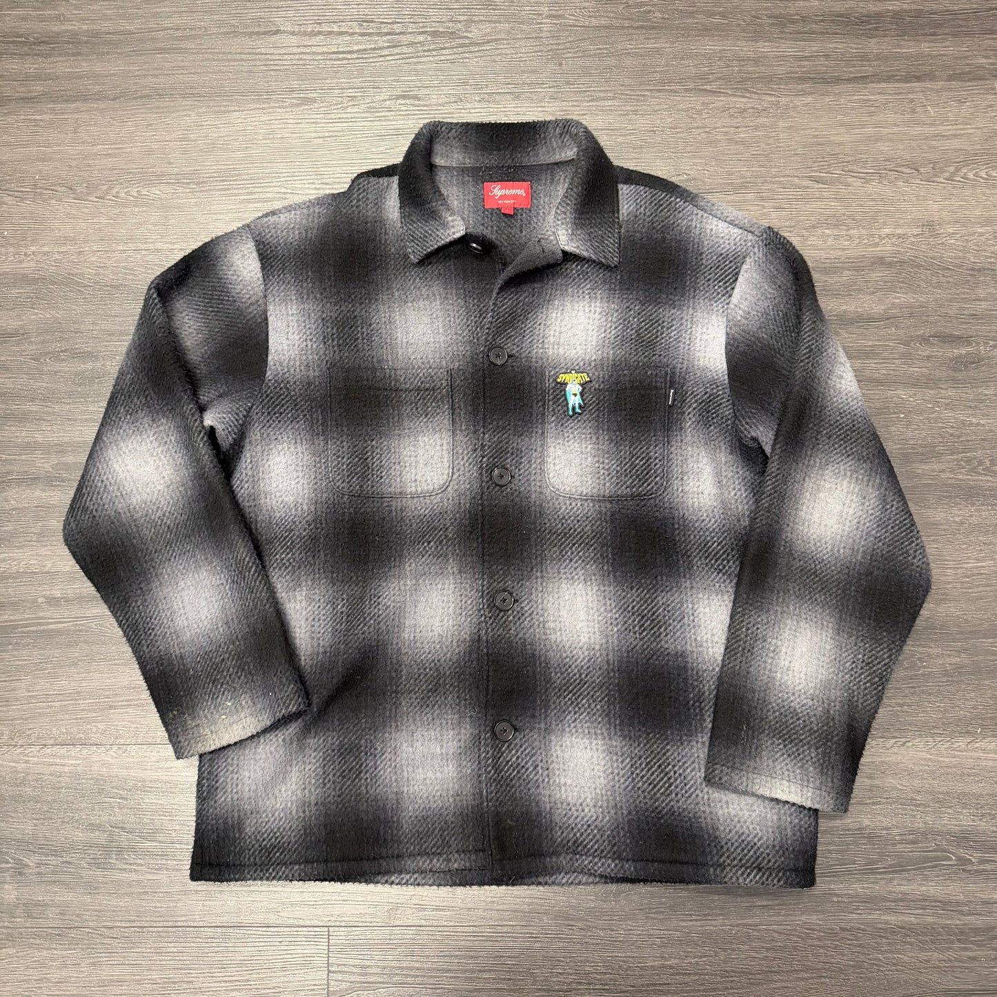 Supreme Shadow Flannel Black
