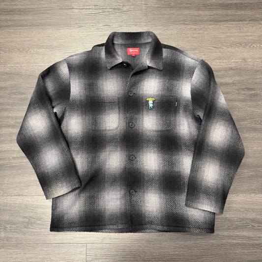 Supreme Shadow Flannel Black