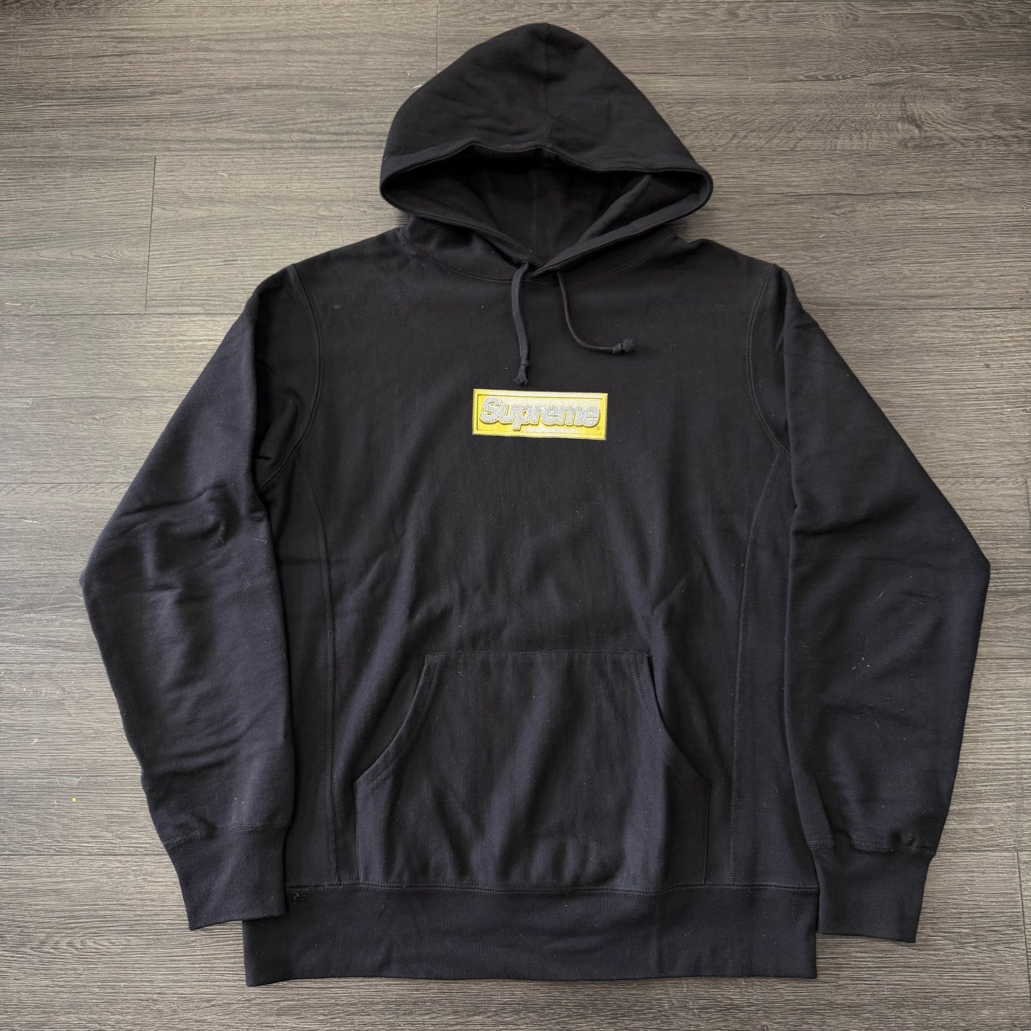 Supreme Bling Box Logo Hoodie Black