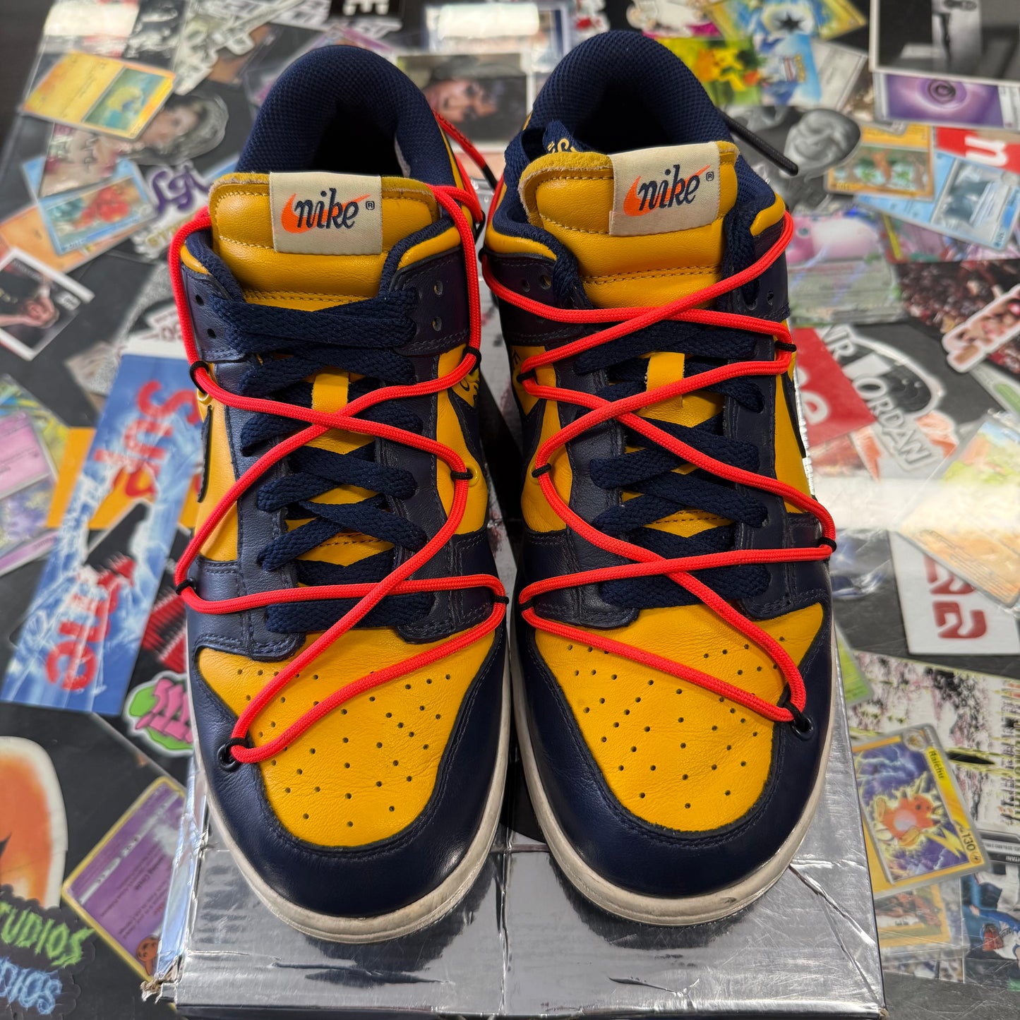 Nike Dunk Low Off-White University Gold U8