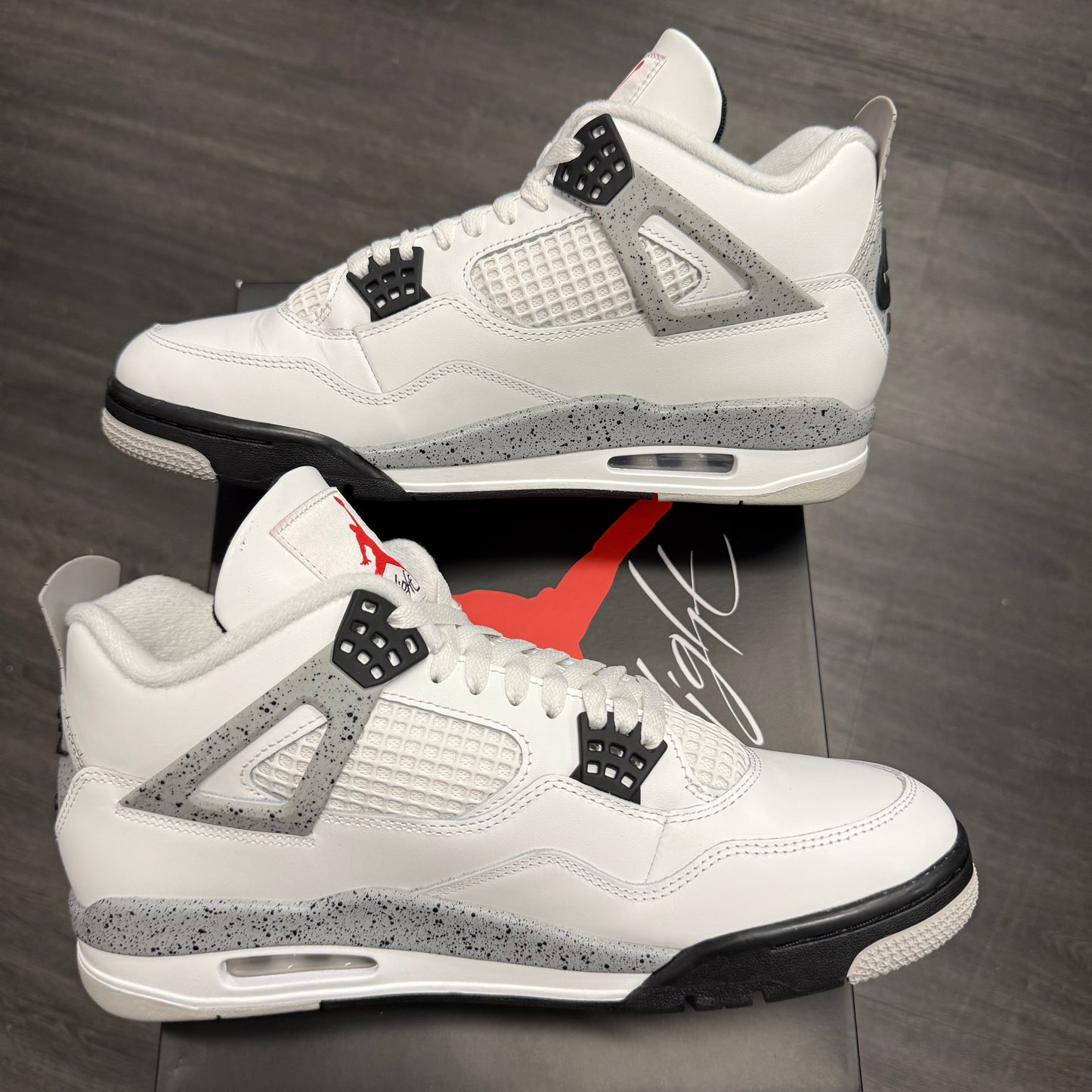 Jordan 4 Retro White Cement (2025) U10.5