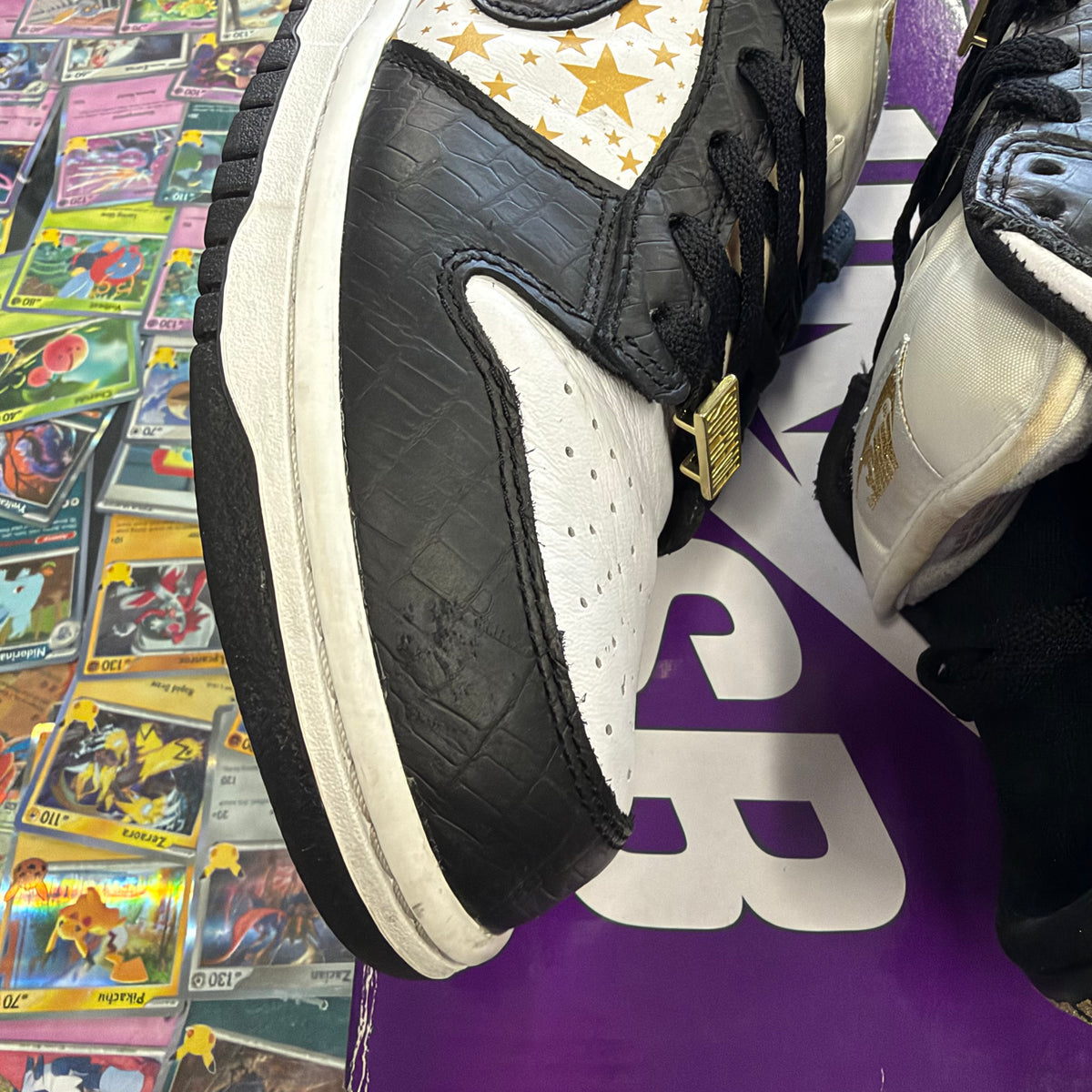 Nike SB Dunk Low Supreme Stars Black U9
